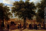 Guiseppe Canella Vista de Madrid desde el principio de la calle Serrano painting